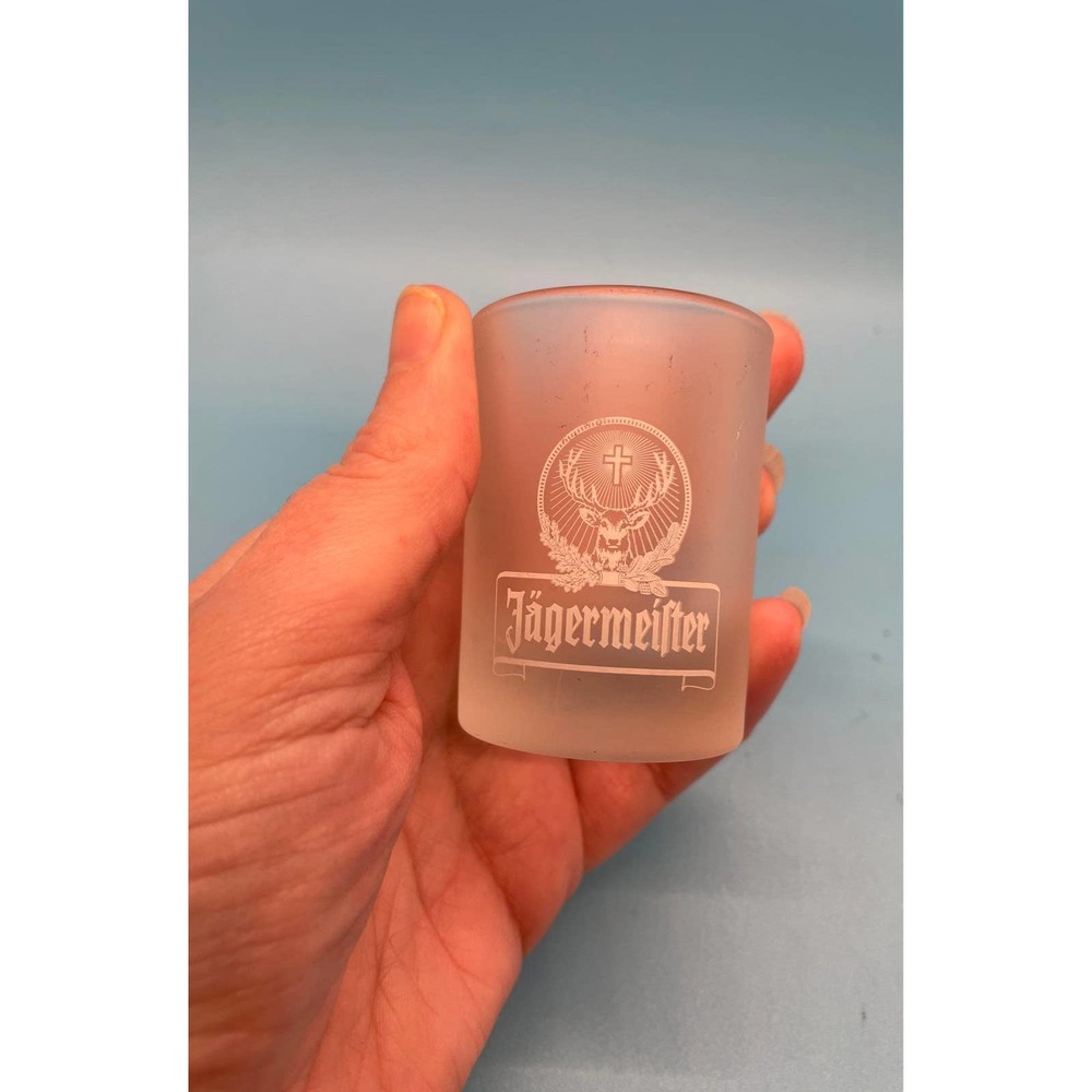 Jagermeifter signature shot glass